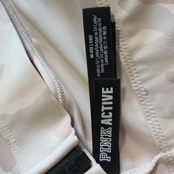 Victoria Secret PINK Active Ultimate High Impact Zip Front Sports Bra Medium DD - Picture 7 of 12